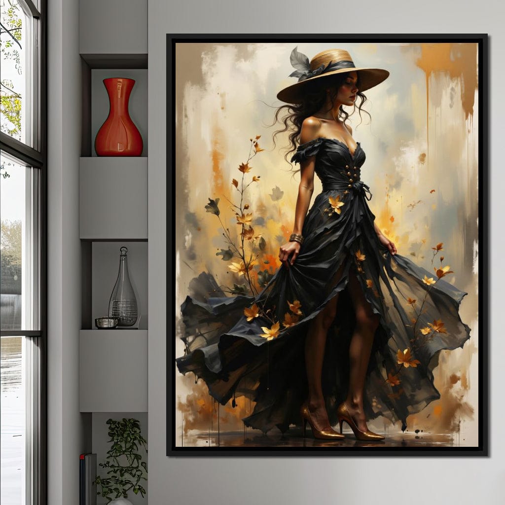 Female Portrait 325 Canvas Wall Art