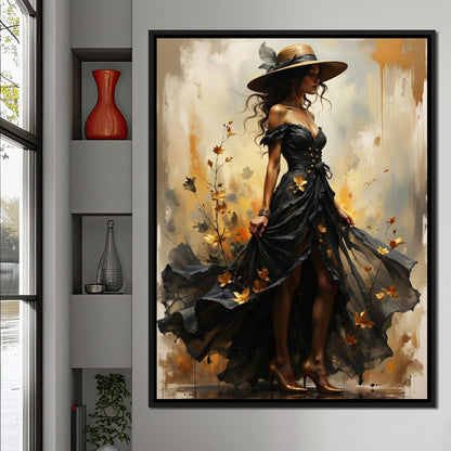 Female Portrait 325 Canvas Wall Art