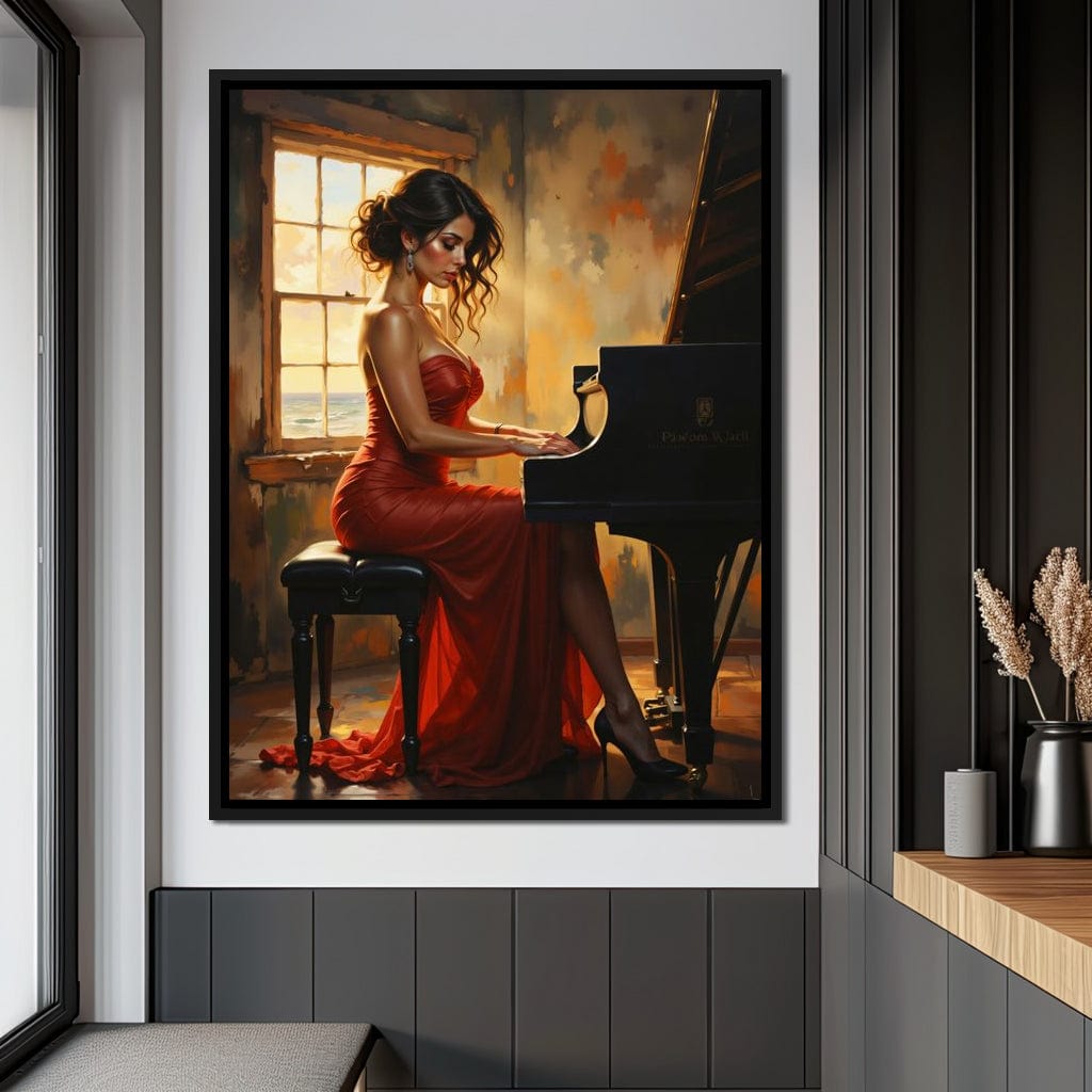 Female Portrait 345 Canvas Wall Art