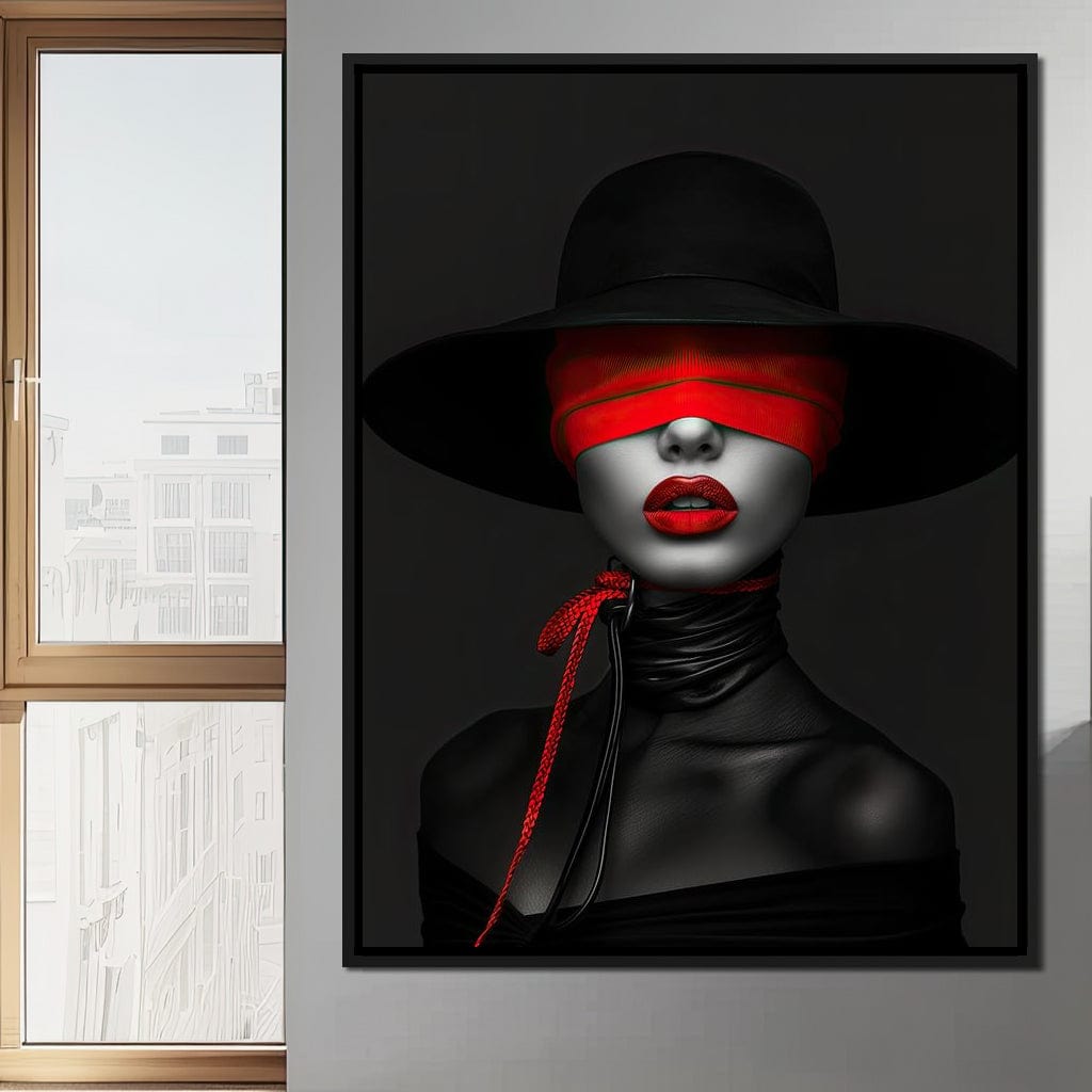 Scarlet Obscura Canvas Wall Art