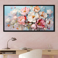 Blossoms of Serenity Breeze Canvas Wall Art
