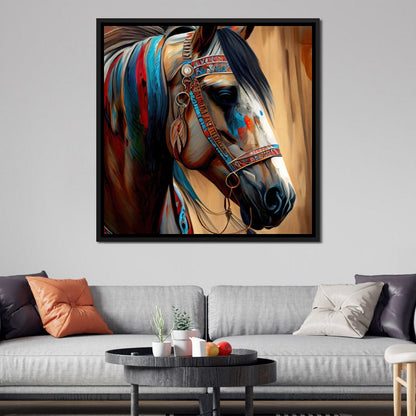 Cherokee Horse 1 Canvas Wall Art