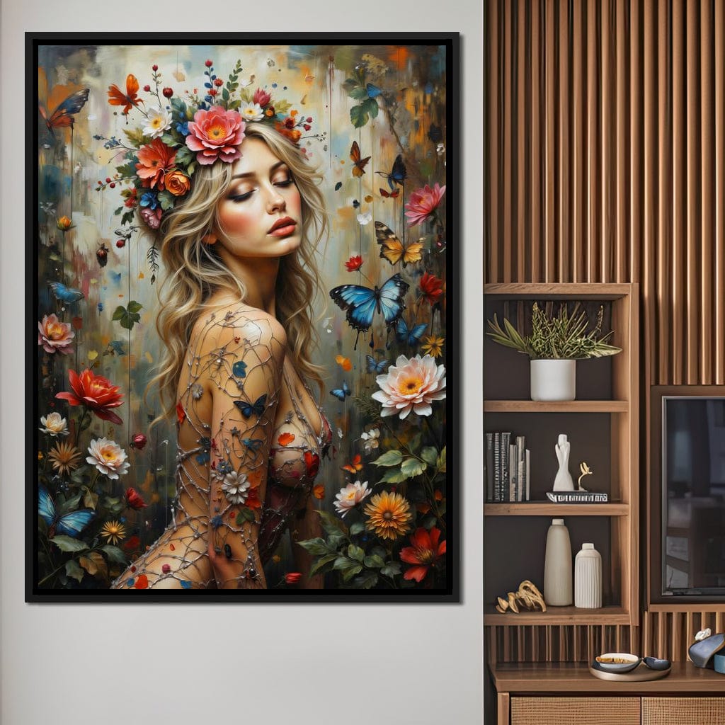 Female Portrait 335 Canvas Wall Art