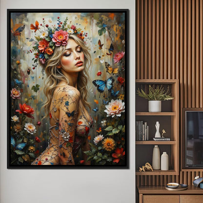 Female Portrait 335 Canvas Wall Art