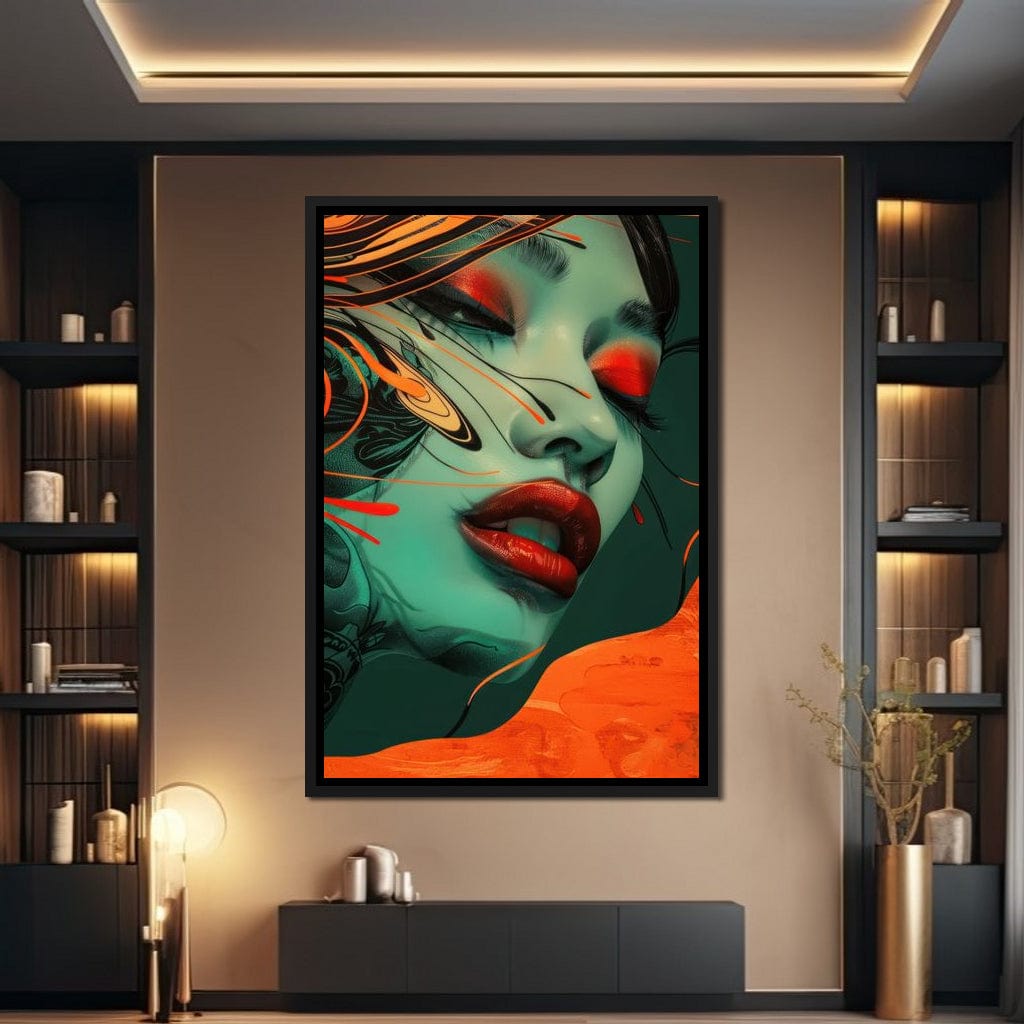 Celestial Muse Canvas Wall Art