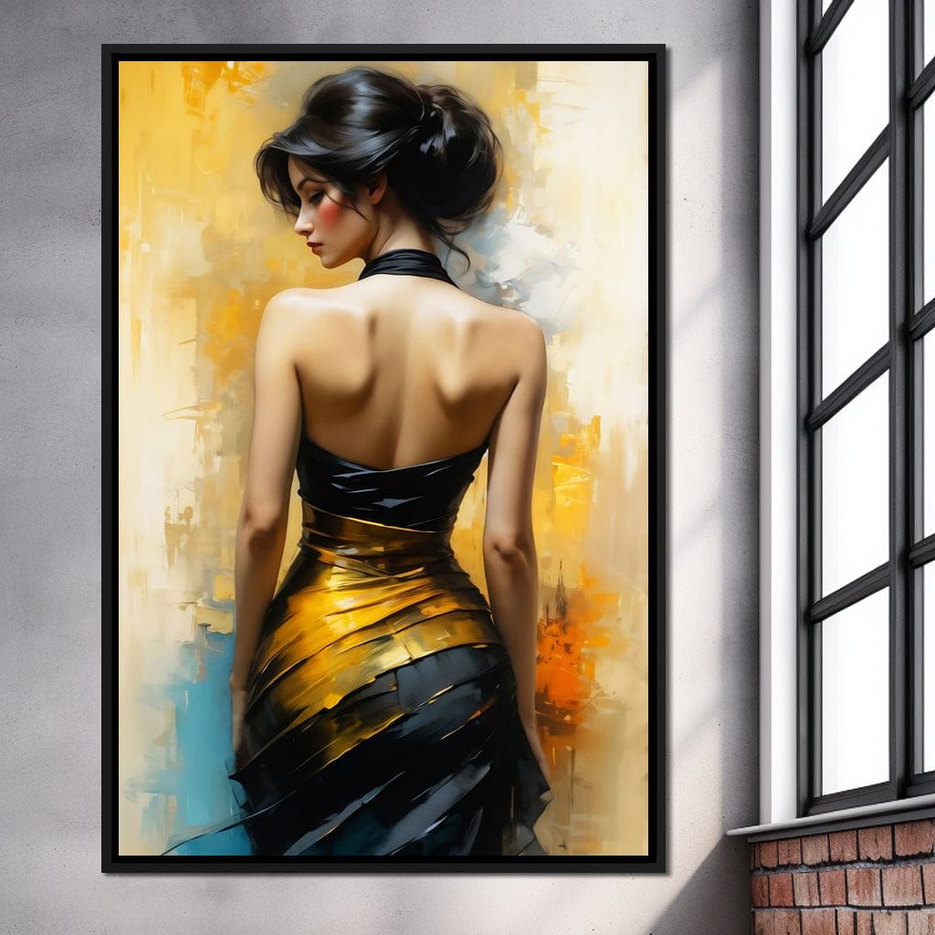 Female Portrait 295 Canvas Wall Art