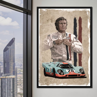 Le Mans Canvas Wall Art