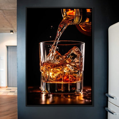 Whiskey's Ethereal Canvas Wall Art