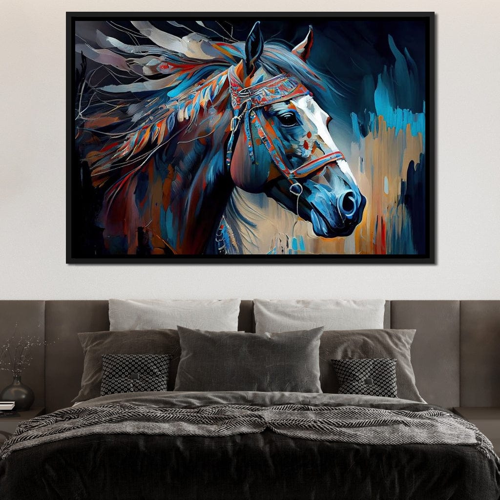 Cherokee Horse 3 Canvas Wall Art