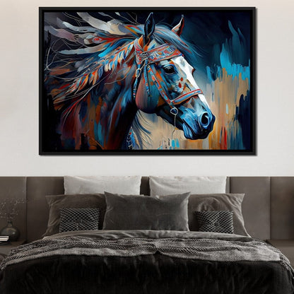 Cherokee Horse 3 Canvas Wall Art