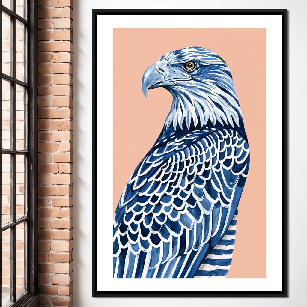 Glorious Eagle Canvas Wall Art
