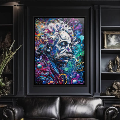 Albert Einstein Canvas Wall Art