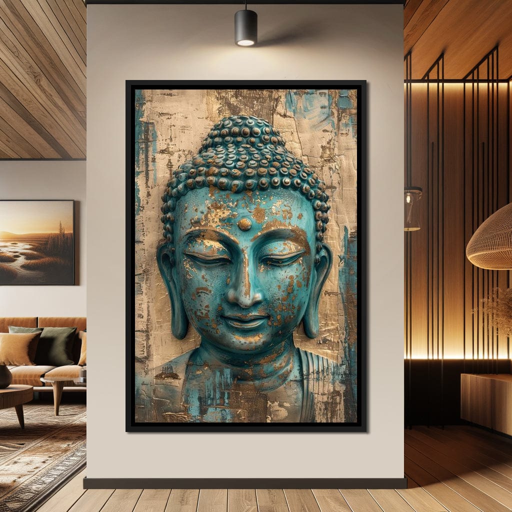 Meditative Harmony Tranquility Canvas Wall Art