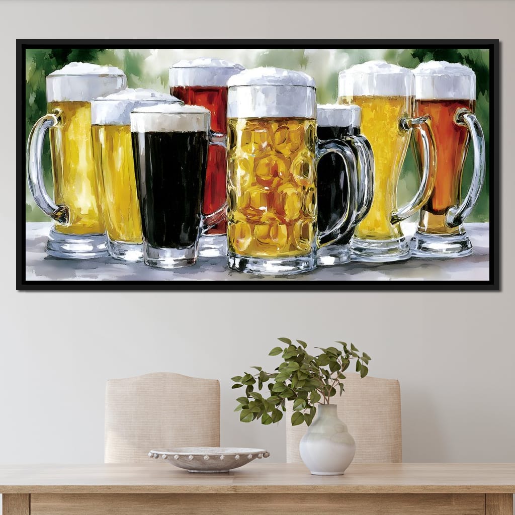 A Toast To The Fellowship Of Friends Canvas Wall Art