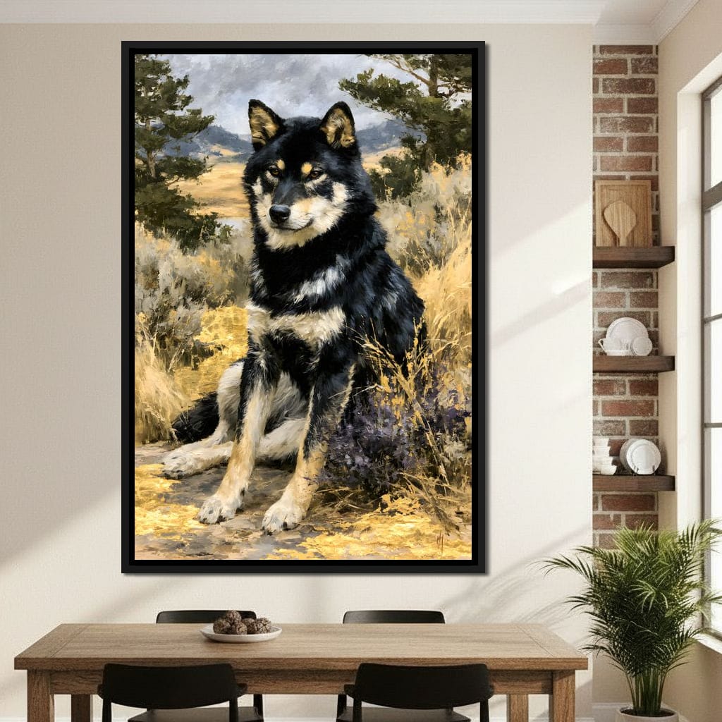 Lone Sentinel of the High Plains Canvas Wall Art