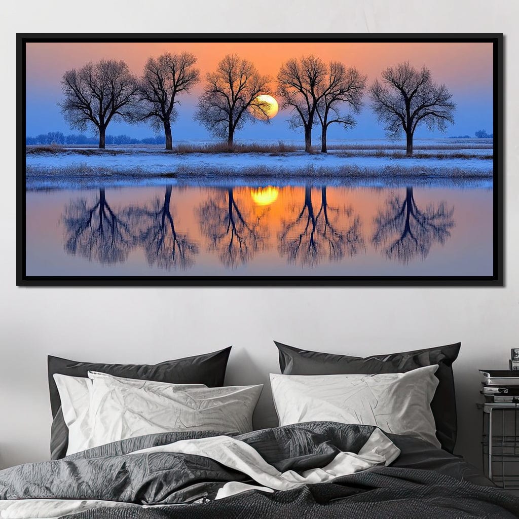 Equinox Reflections Canvas Wall Art