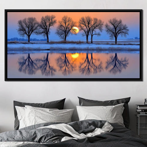 Equinox Reflections Canvas Wall Art