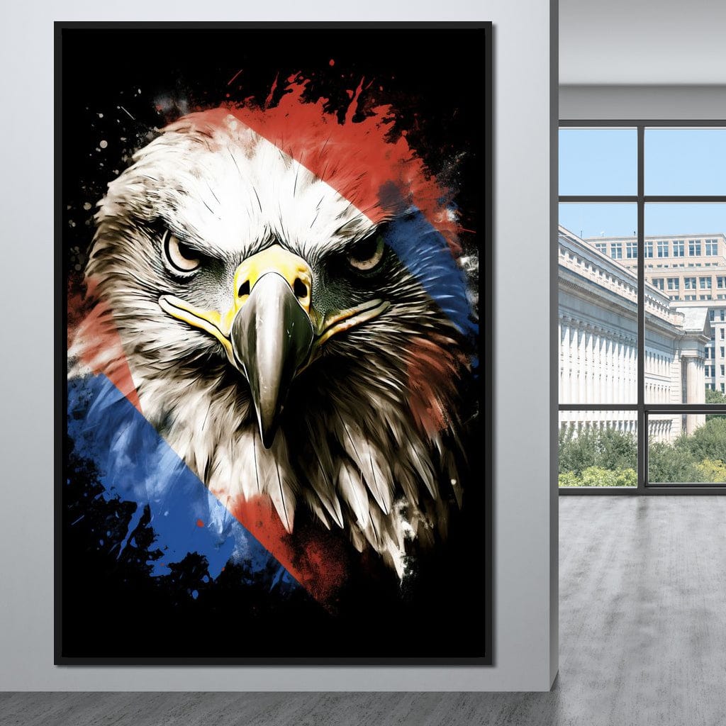 Eagle Eye of the Philippines Canvas Wall Art