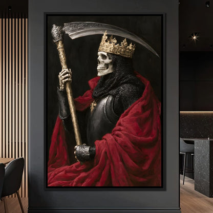 Sovereign Of The Final Harvest Canvas Wall Art