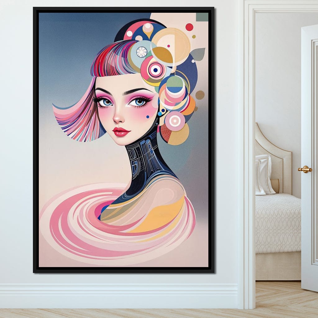 Pastel Elegy Canvas Wall Art
