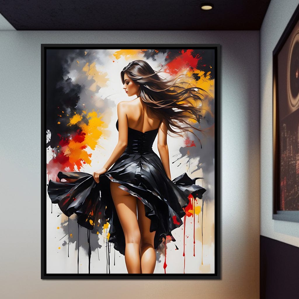 The Elegance of Women Canvas Wall Art