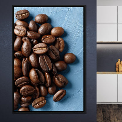 Roasted Coffee Beans Still Life Canvas Wall Art