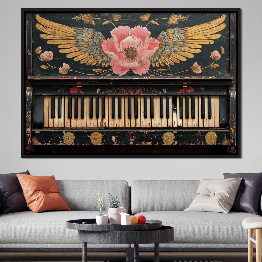 Floral Music Collection 11 Canvas Wall Art