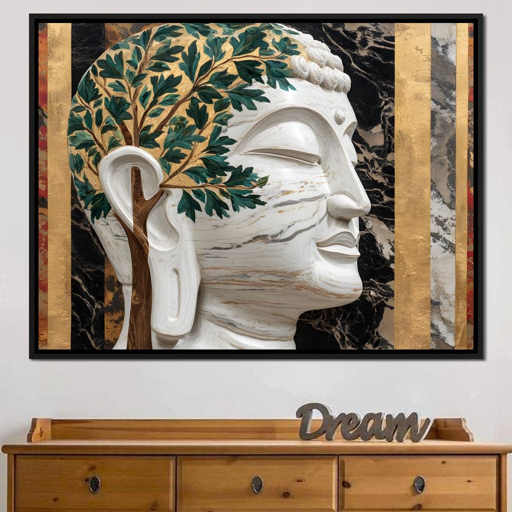 Enlightened Tranquil Oasis Canvas Wall Art
