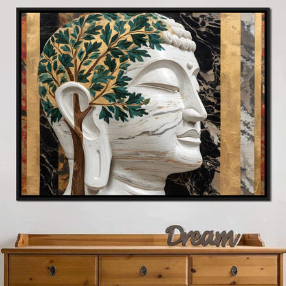 Enlightened Tranquil Oasis Canvas Wall Art