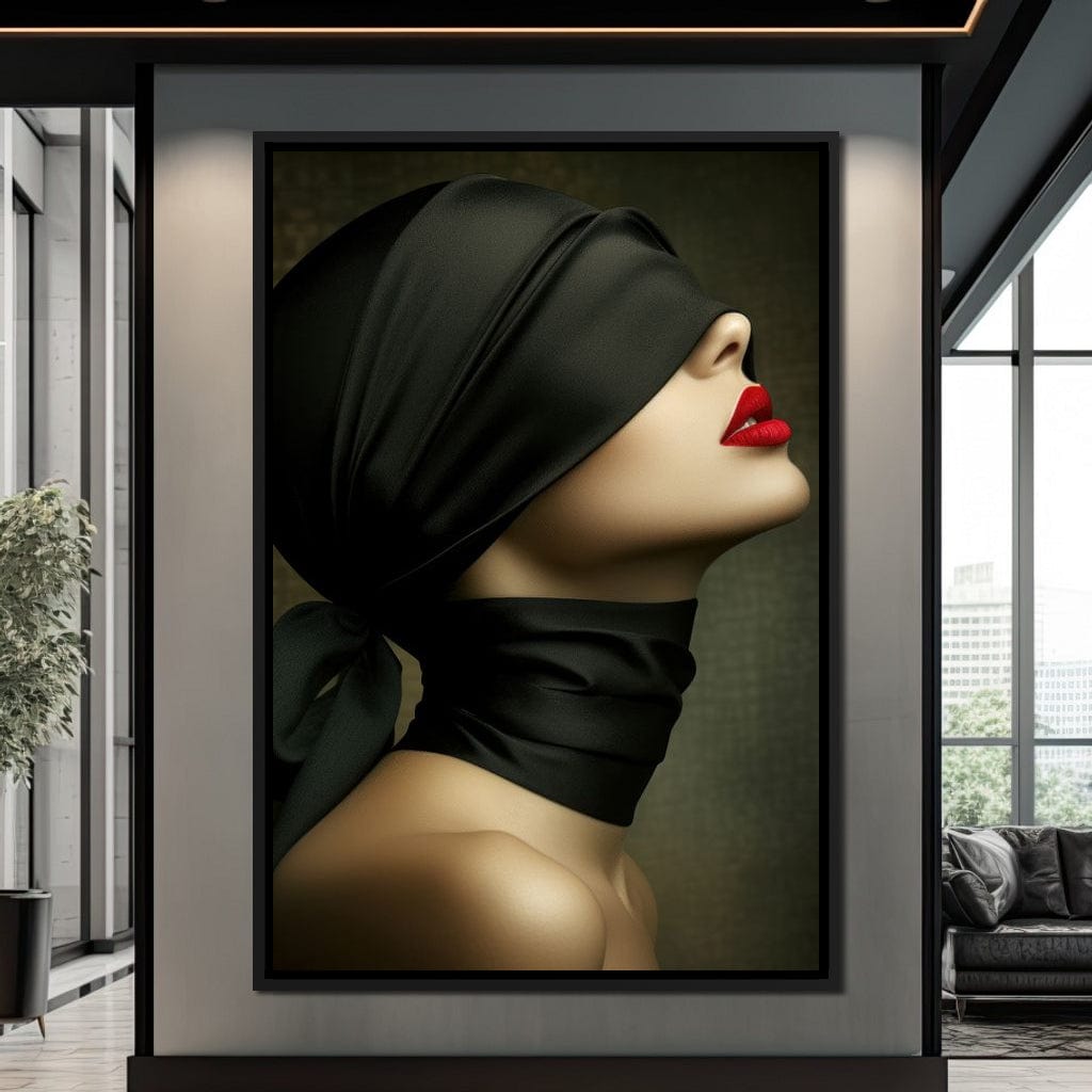 Hidden Temptation Canvas Wall Art