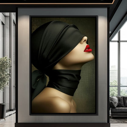 Hidden Temptation Canvas Wall Art