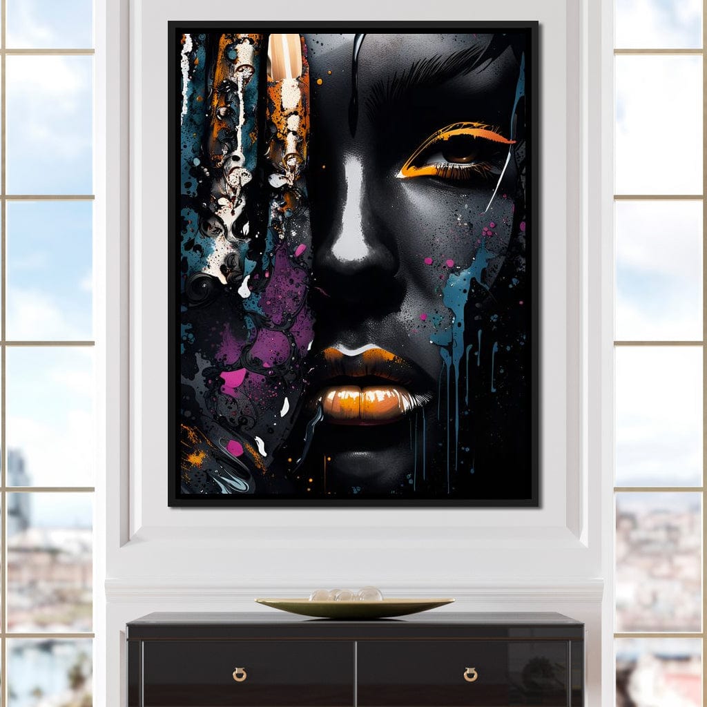 Female Portrait 128 Canvas Wall Art