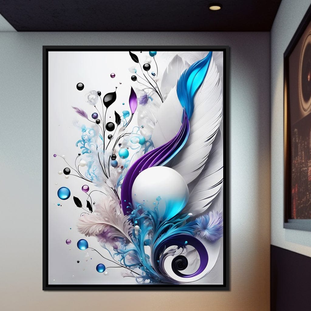 Purity and light Canvas Wall Art