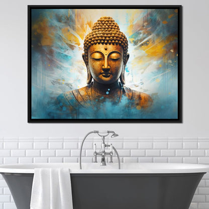 Buddha's Mystical Mural Canvas Wall Art