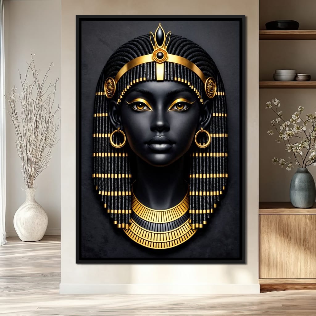 Empress of the Nile Canvas Wall Art