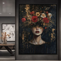 Bloom of the Nightfall Canvas Wall Art