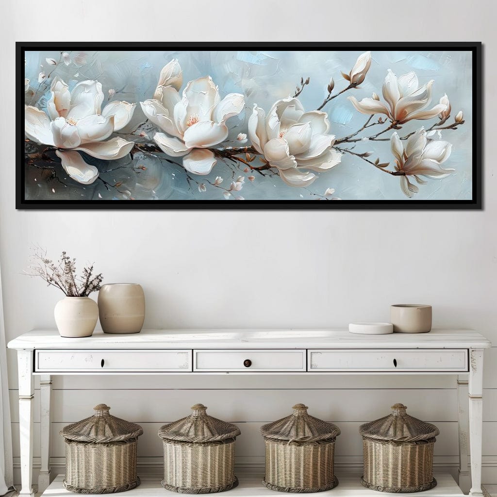 Blossoming Serenity Breeze Canvas Wall Art