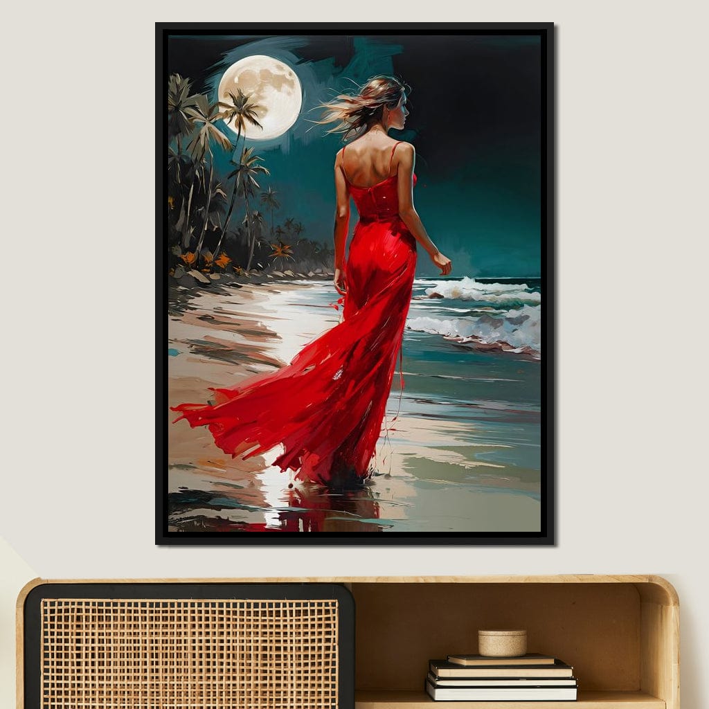 Female Portrait 062 Canvas Wall Art