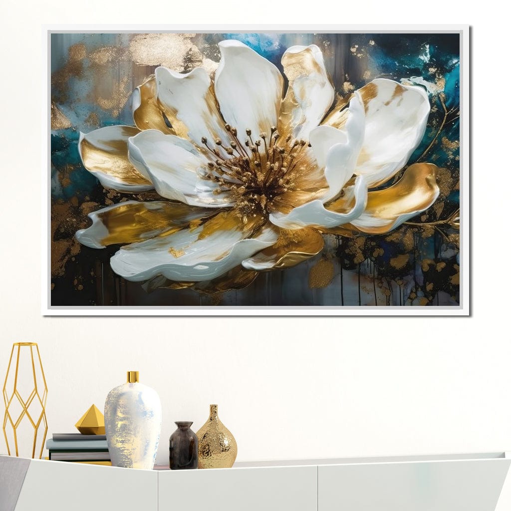 Elegant Flower Bloom 13 Canvas Wall Art