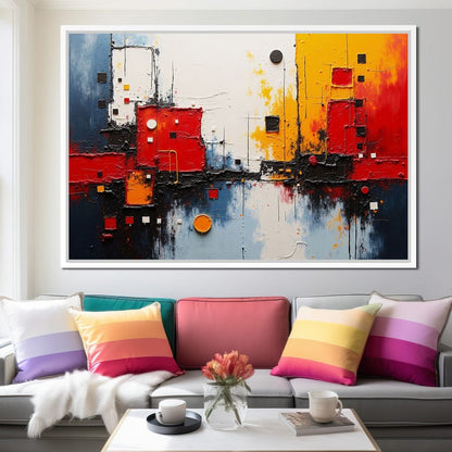 Urban Pulse Canvas Wall Art