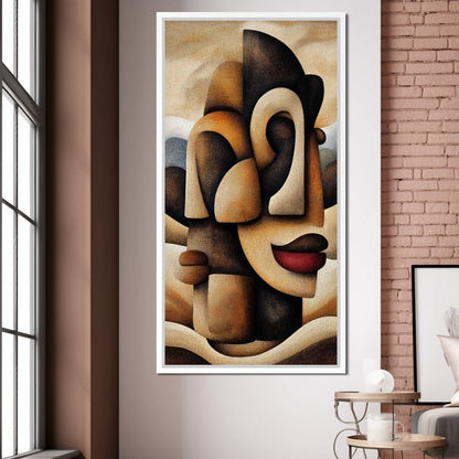 Faces of the Earth Canvas Wall Art