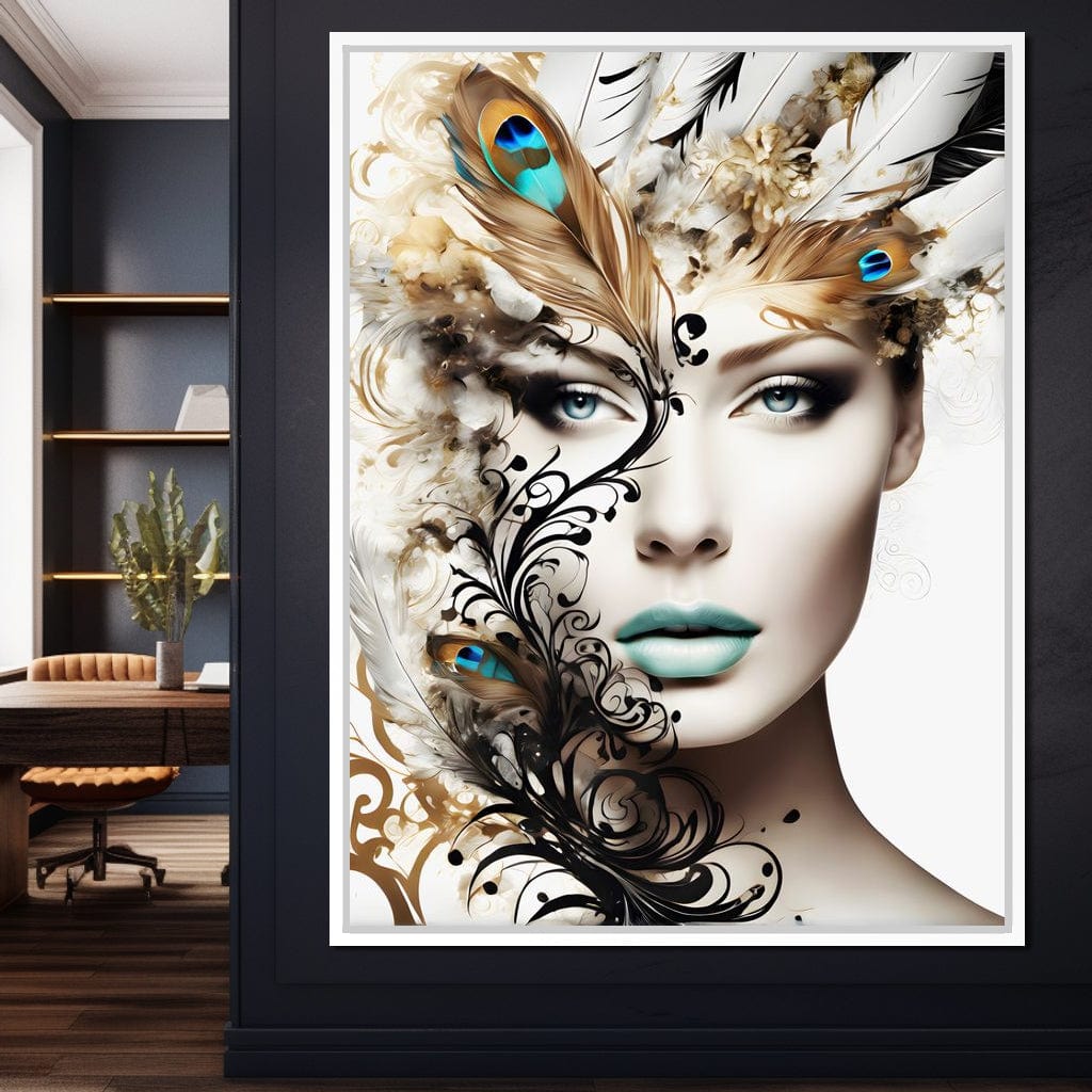 Female Portrait 138 Canvas Wall Art