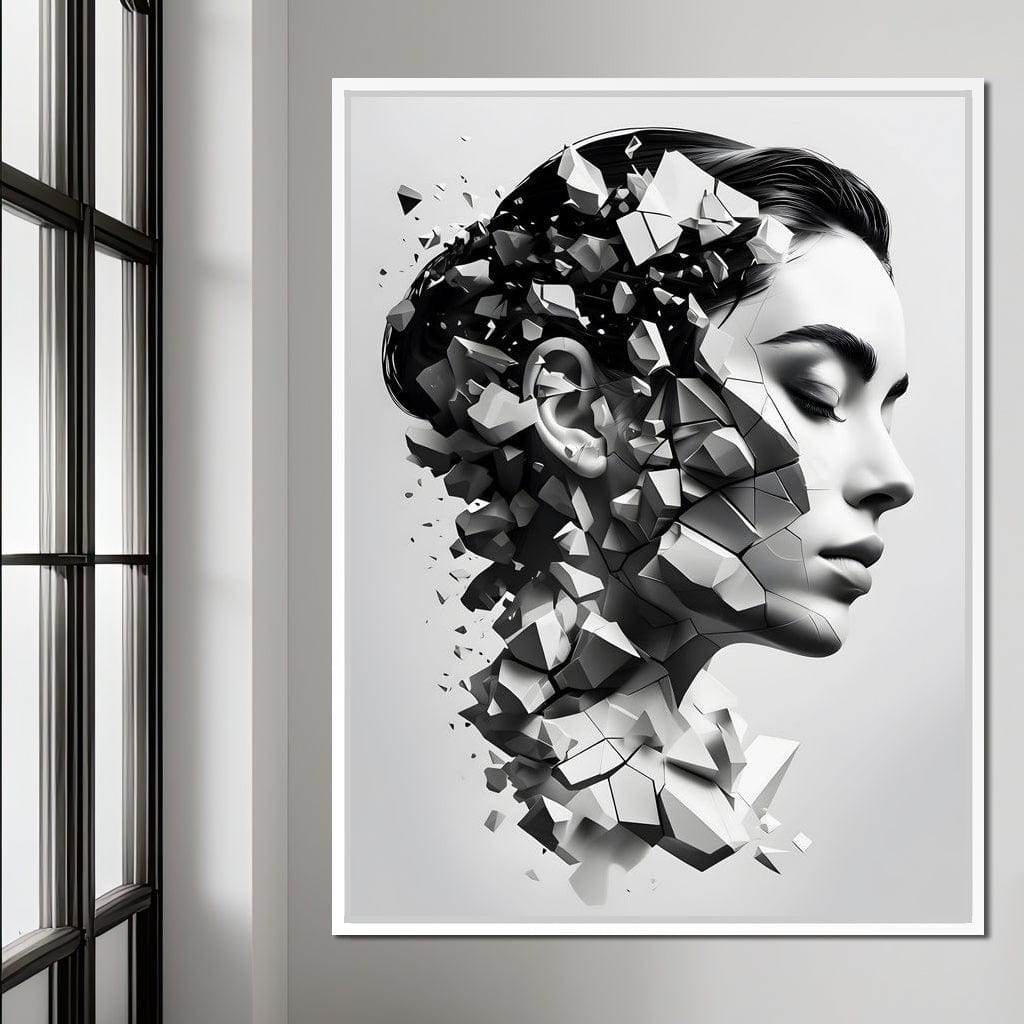 Female Portrait 321 Canvas Wall Art