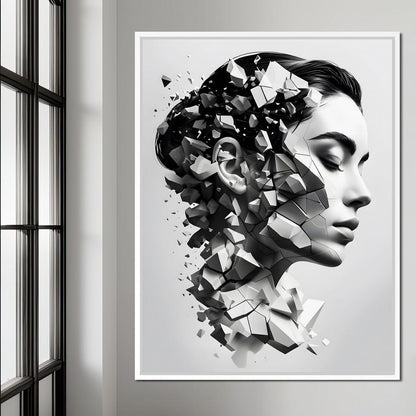 Female Portrait 321 Canvas Wall Art