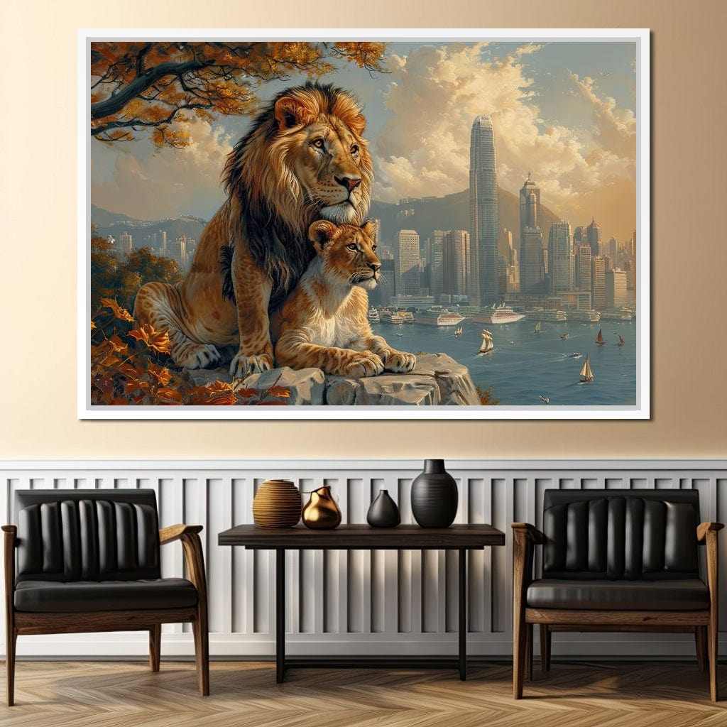 Urban Jungle Sovereigns Canvas Wall Art