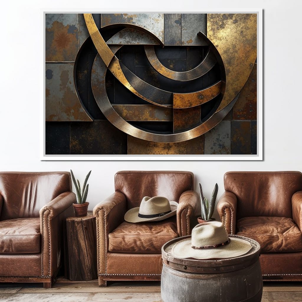 Aetheric Convergence Canvas Wall Art