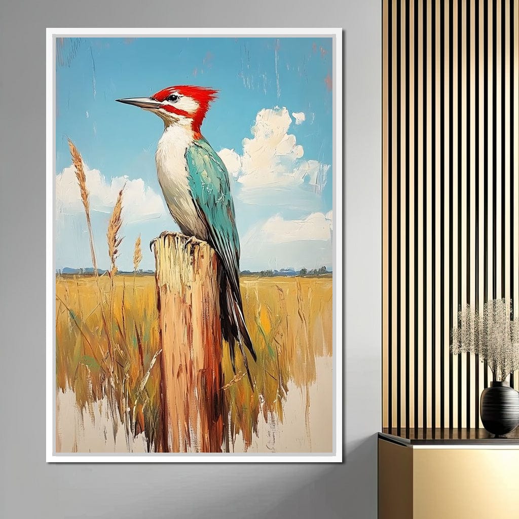 Vivid Meadow Sentinel Canvas Wall Art