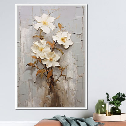 Fragile Blossom Chronicles Canvas Wall Art