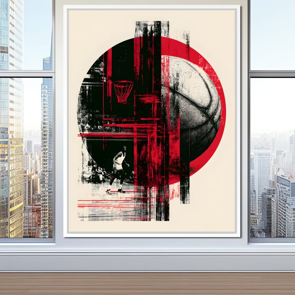 Gravity of the Final Buzzer Canvas Wall Art