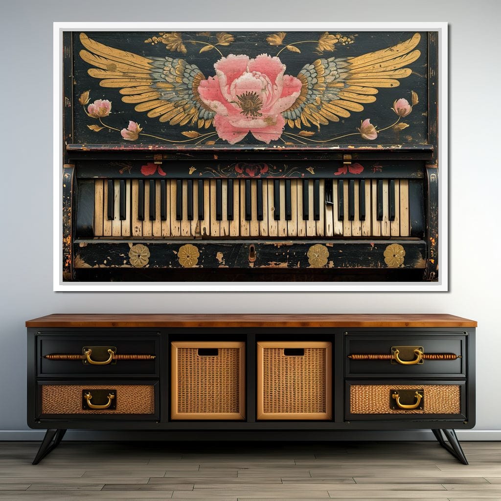 Floral Music Collection 11 Canvas Wall Art
